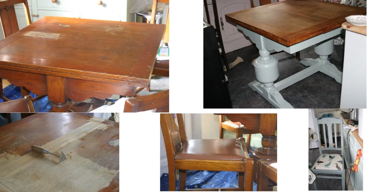 1930’s Table Upcycle