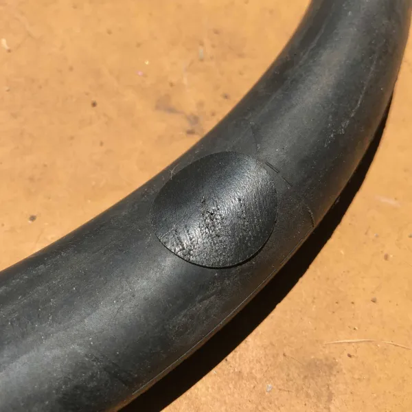 Bike flat tire fail