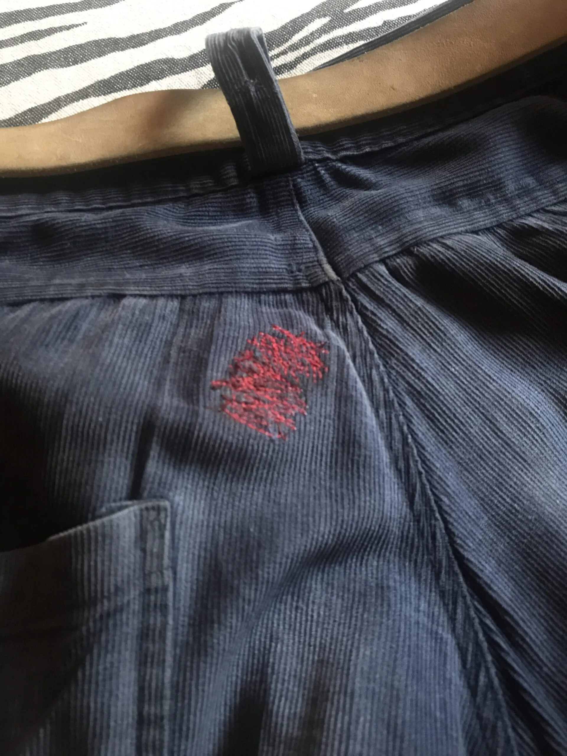 Blue pants