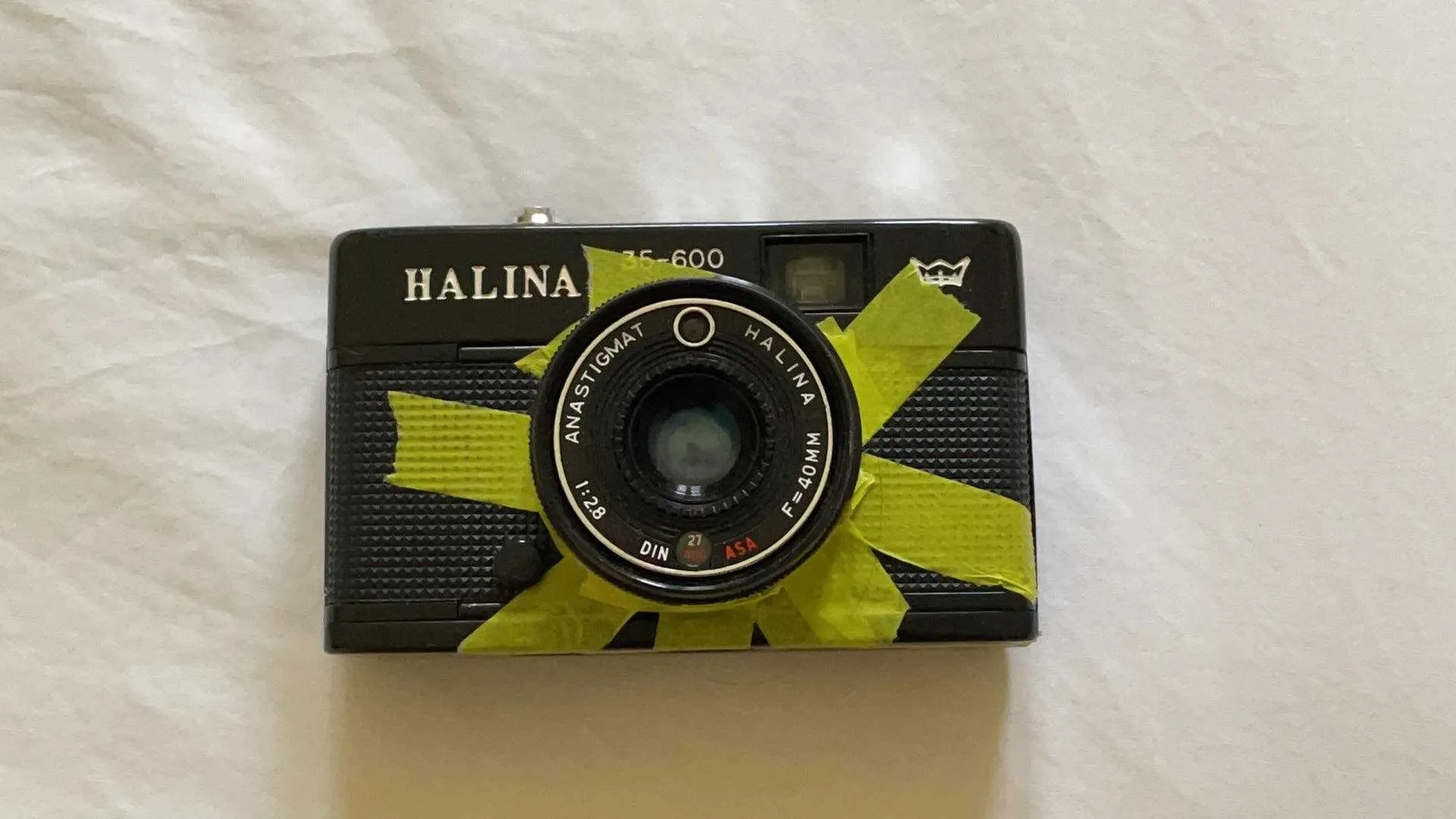 Broken Camera Lens