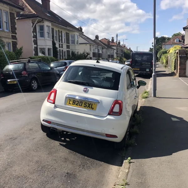 Broken car