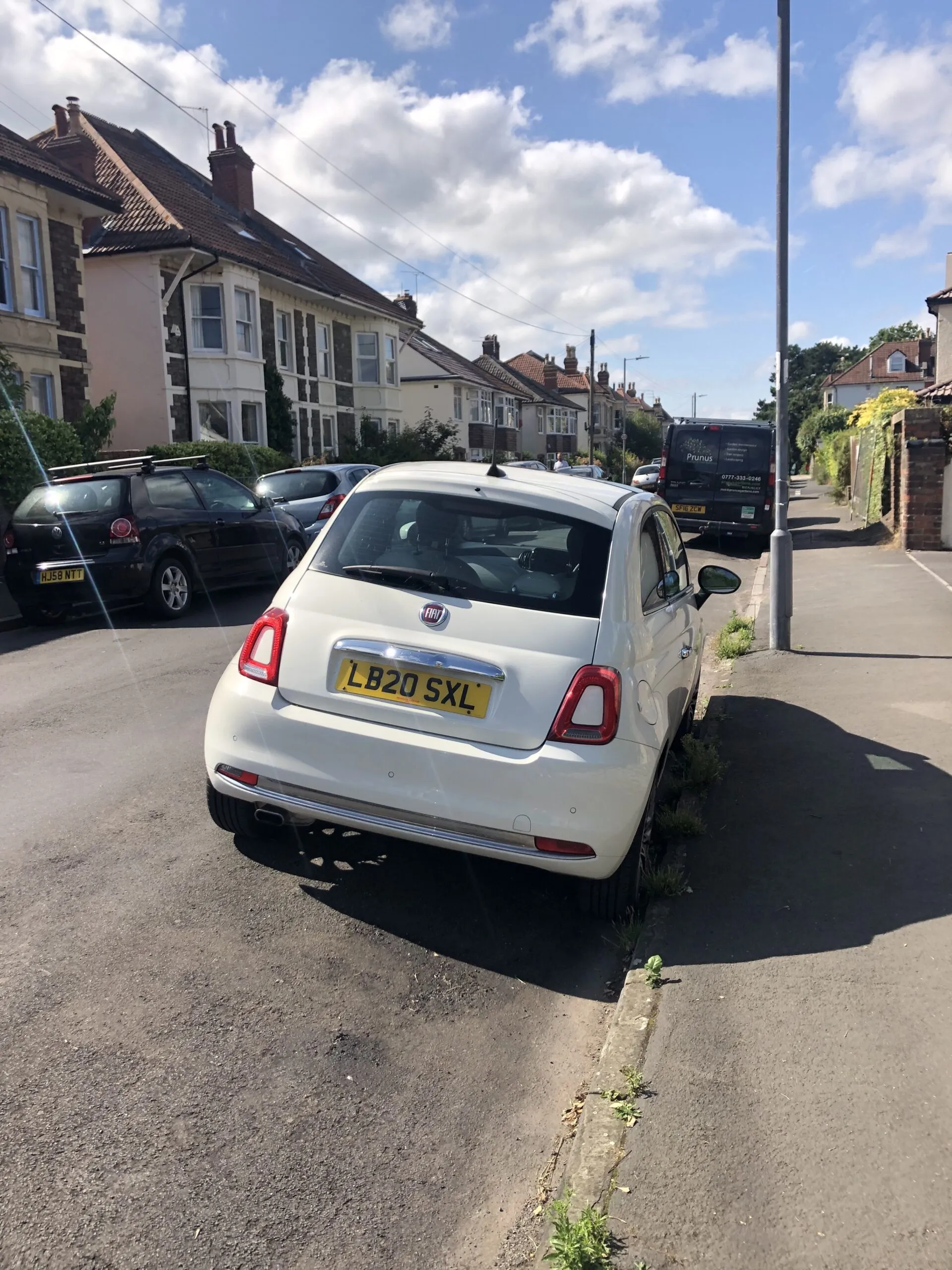 Broken car