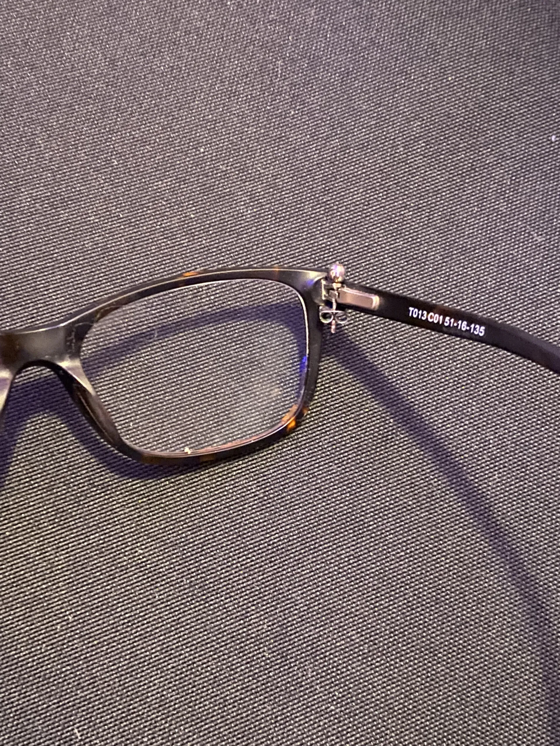 Broken glasses