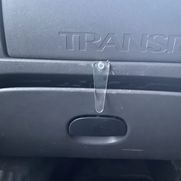 Broken glove box