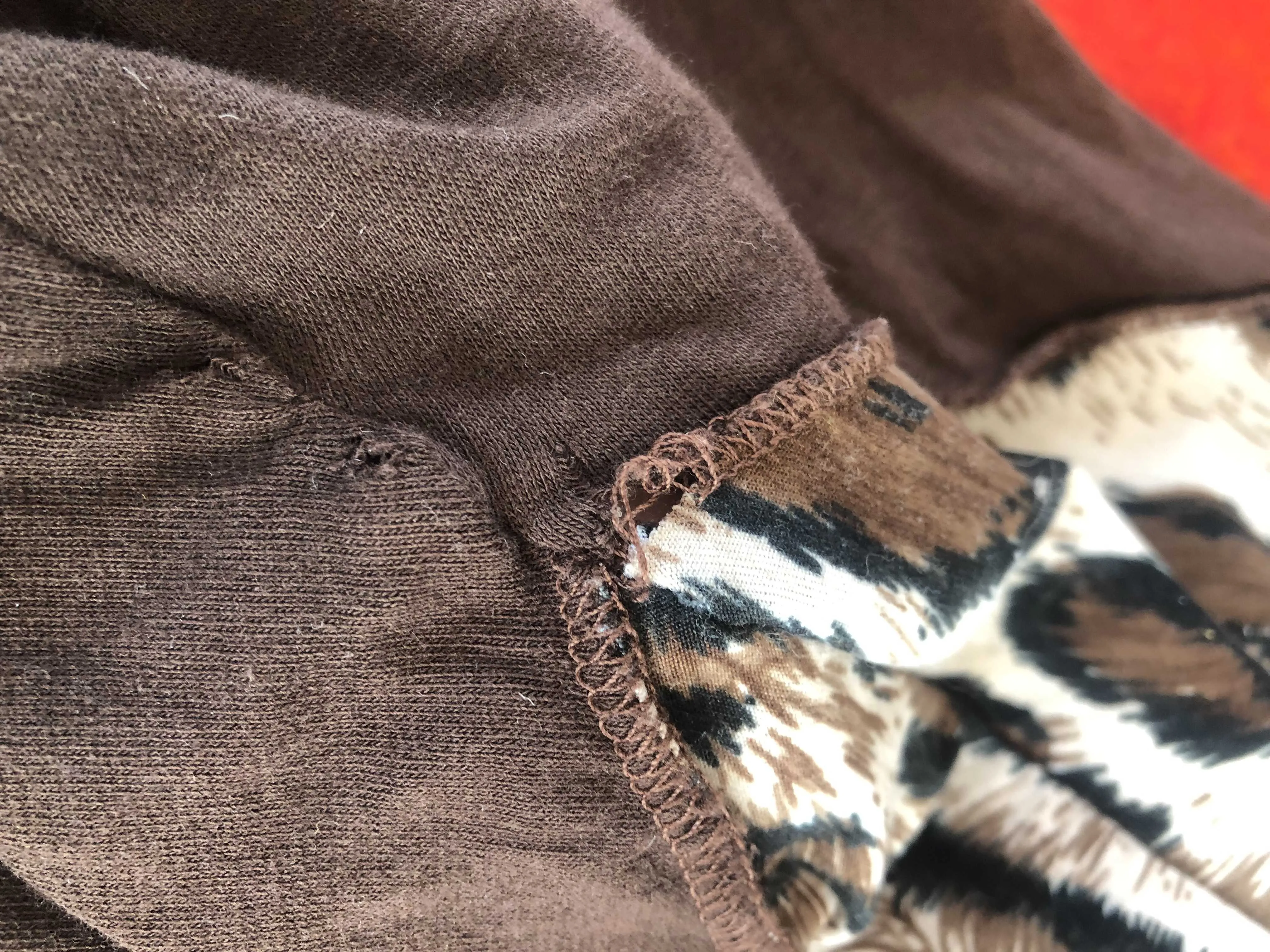 Broken leggings