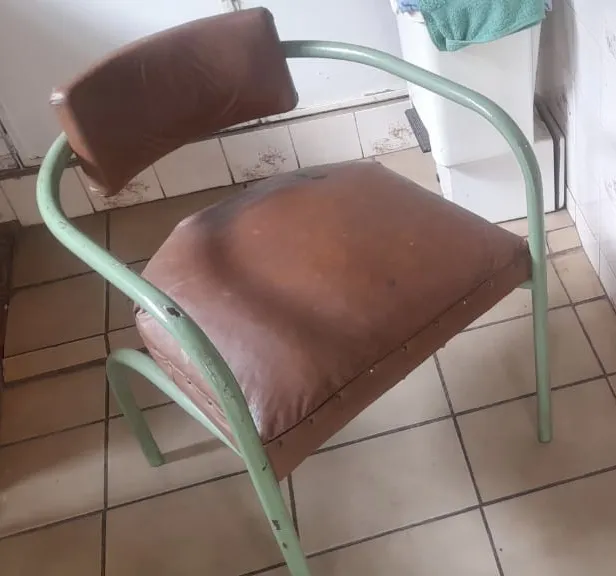 cadeira do salão da minha vó