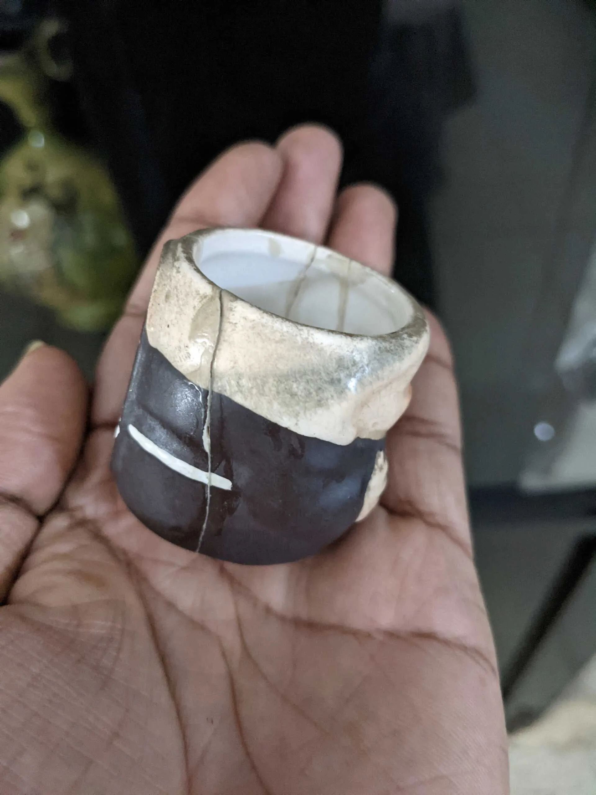 Ceramic model toy