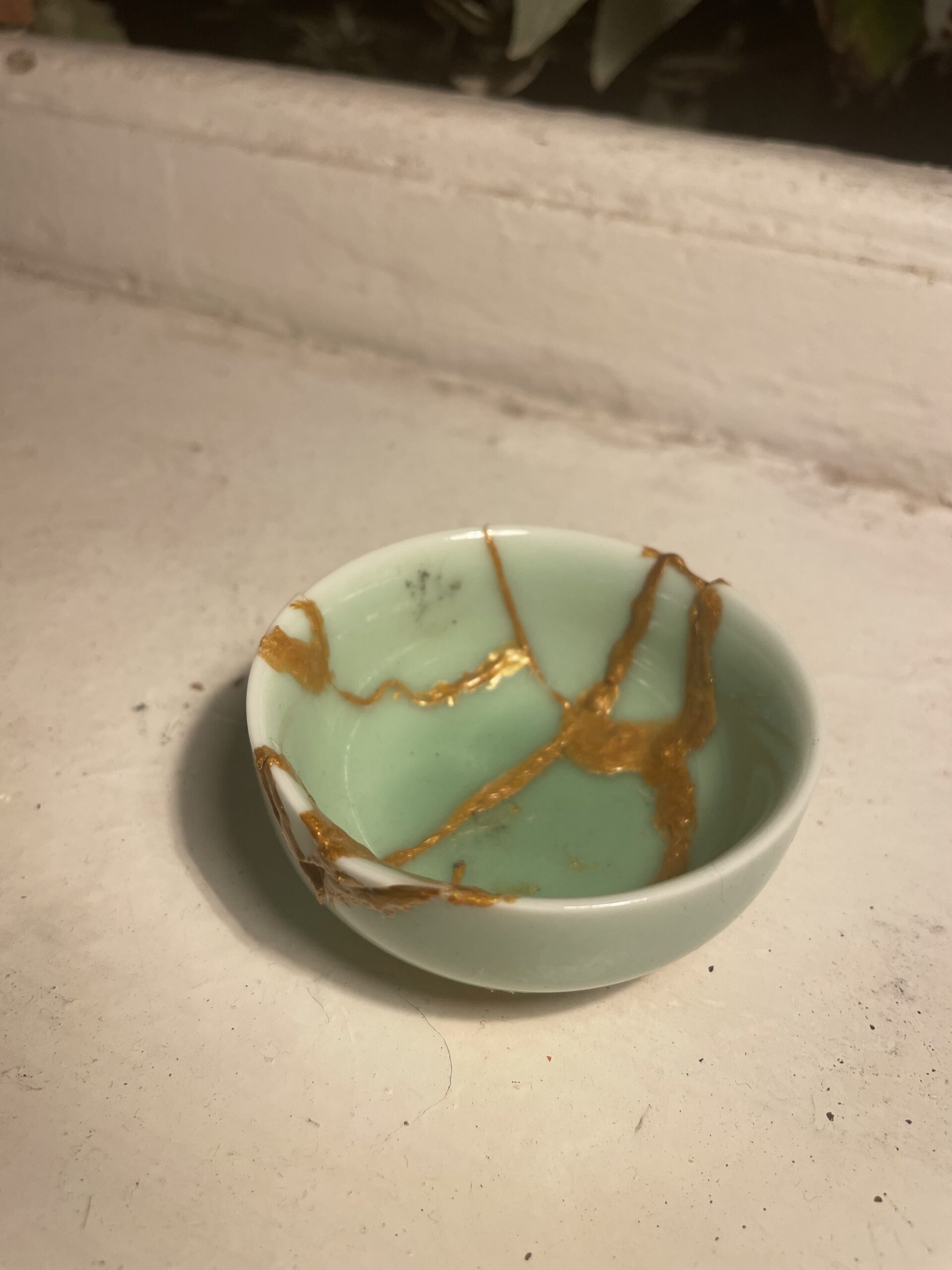 Cracks in the dish