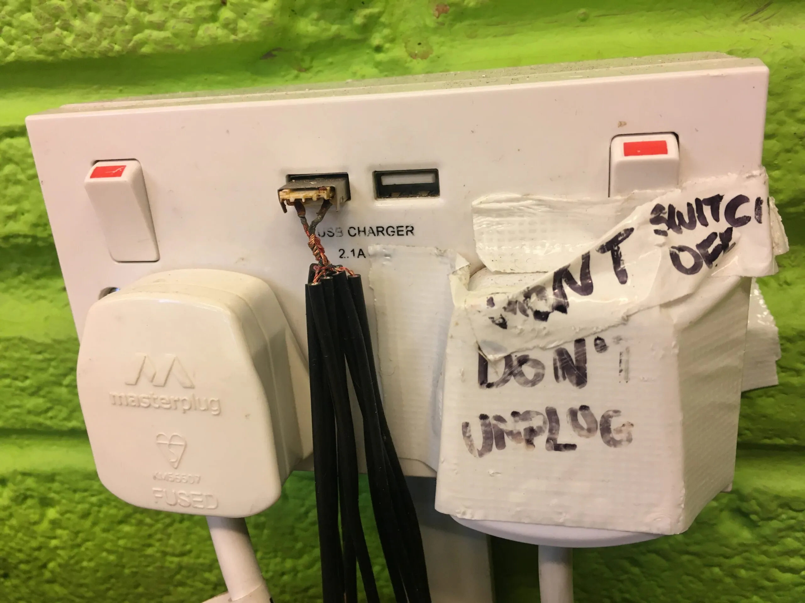 Dangerous wires