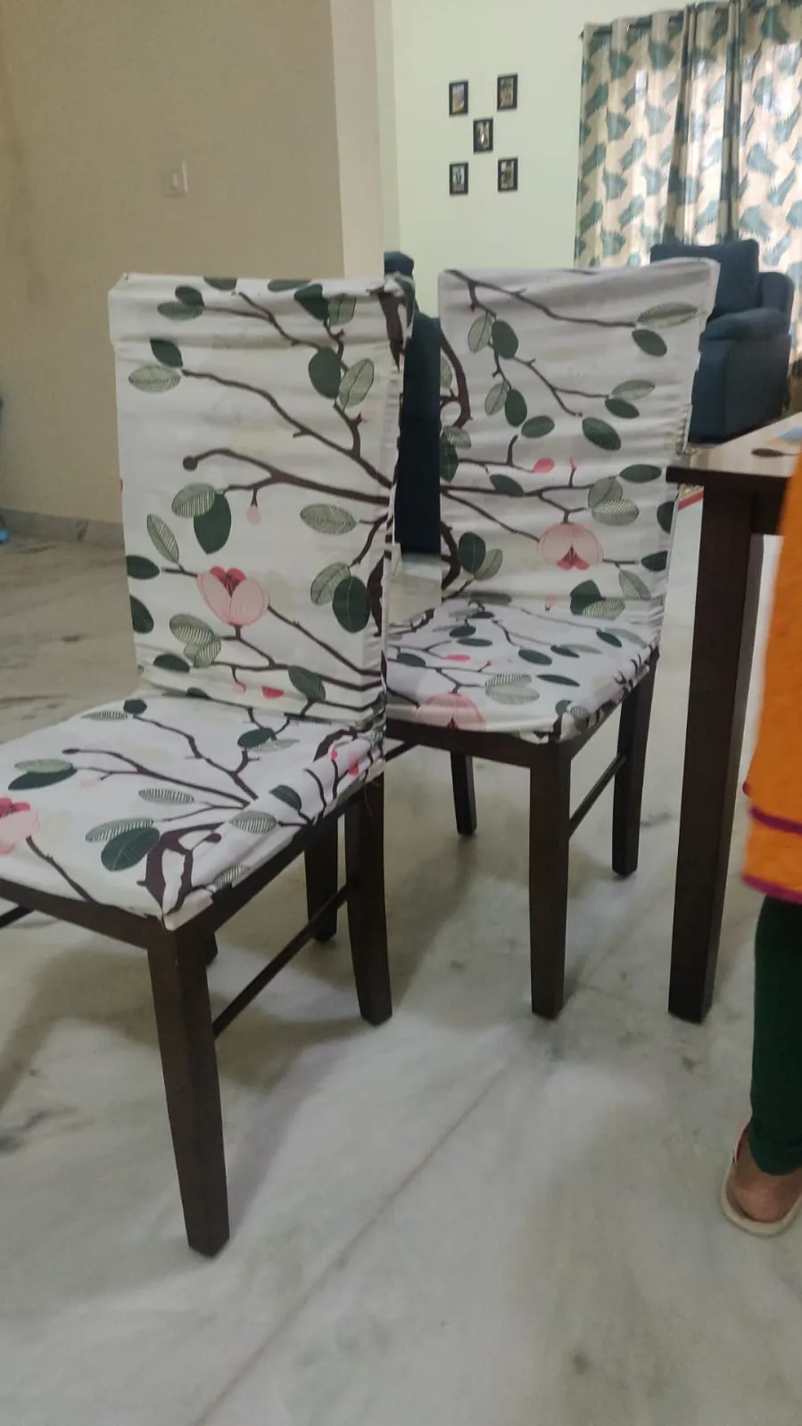 Dining room chair cover