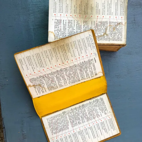 English-German dictionary