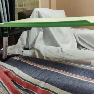 Fold-able laptop table