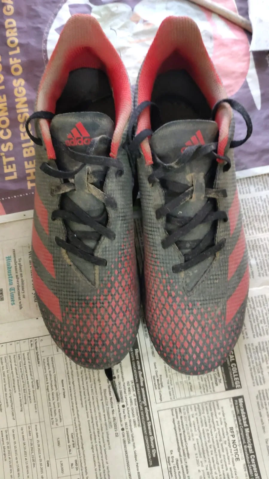 Football studs sole