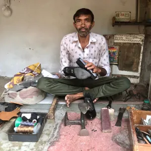 High-heel shoes