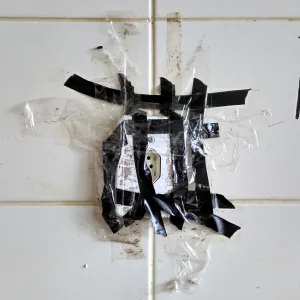 Isolating sticking tape