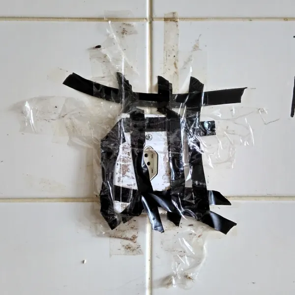 Isolating sticking tape