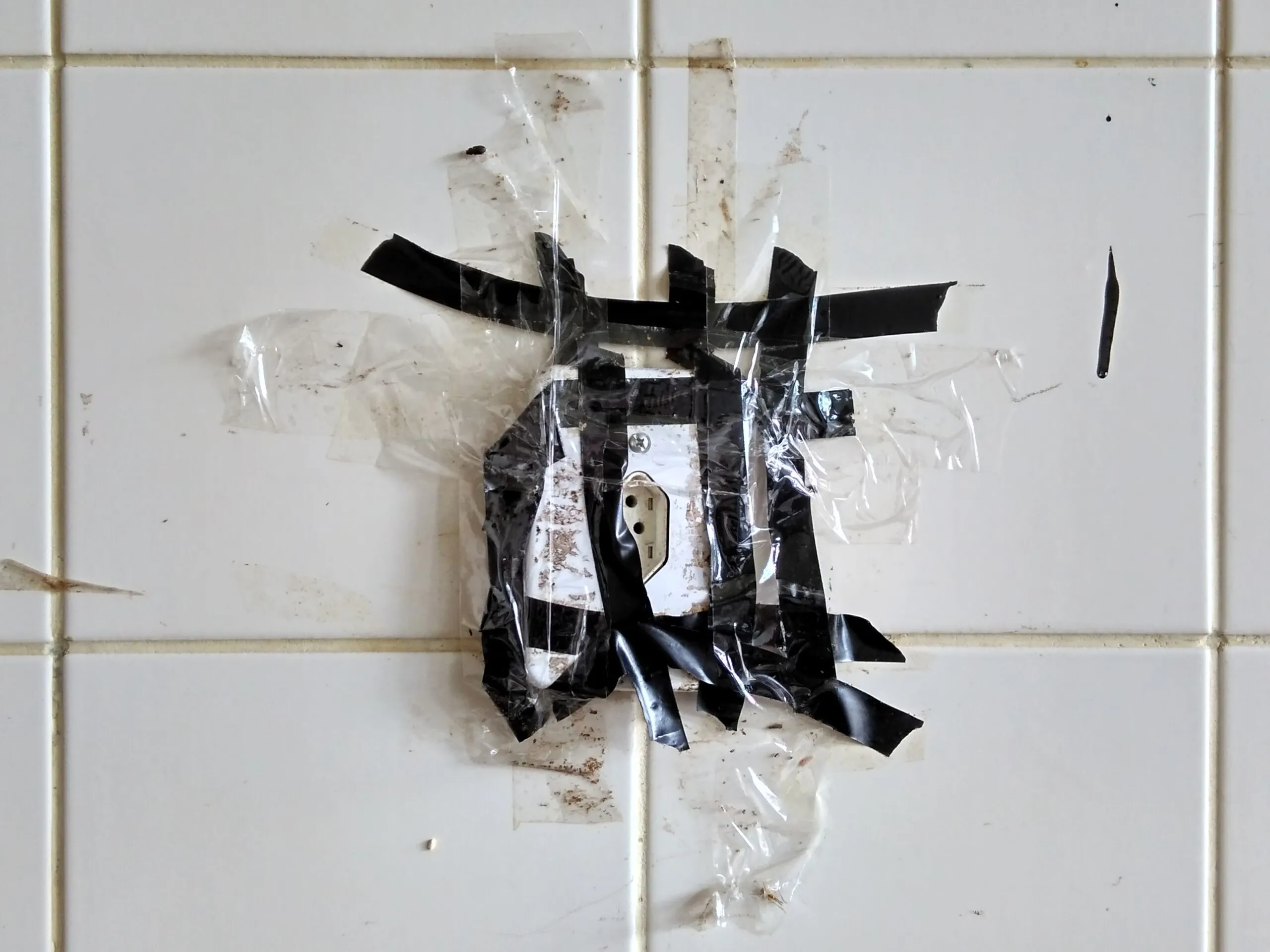 Isolating sticking tape
