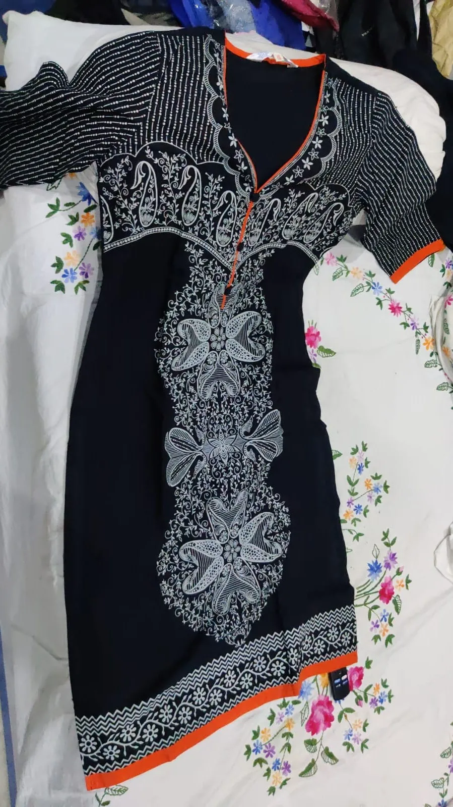 Kurta sleeve and size alteration