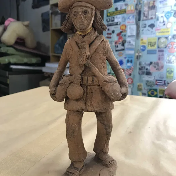 Lampião sculpture