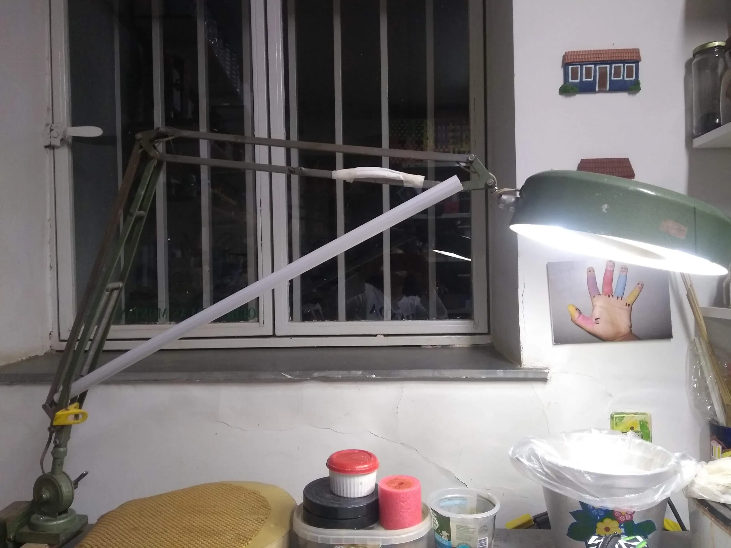 Luminária lupa