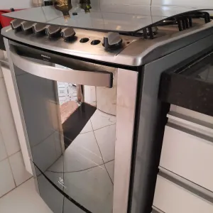 O conserto do fogão