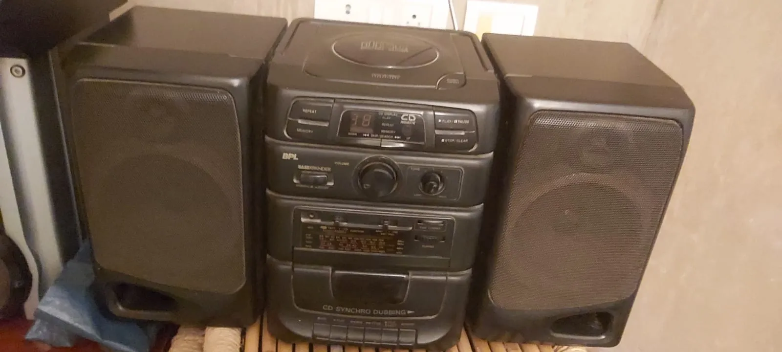 Partial music system repair