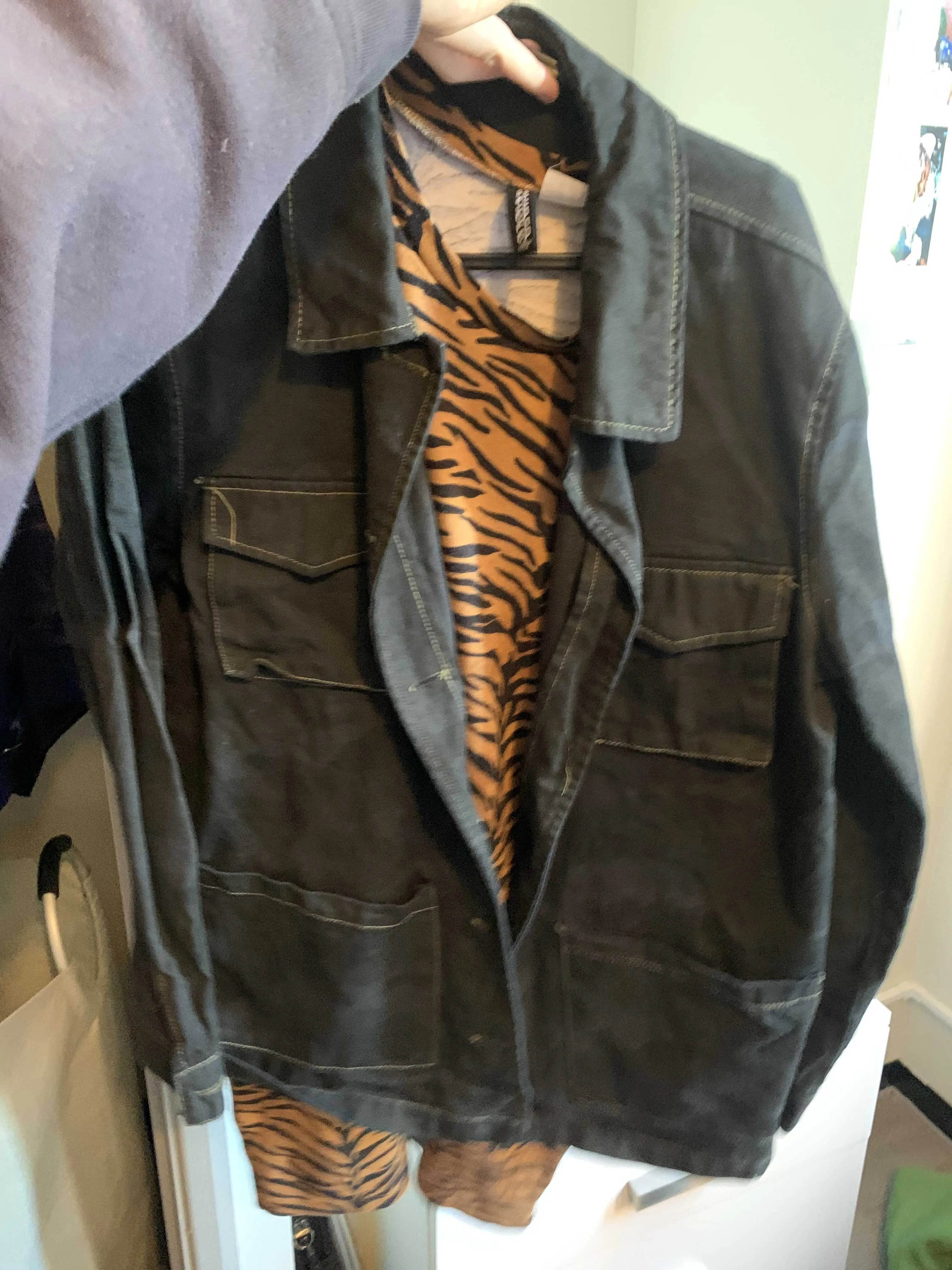 Re-dying a faded jacket