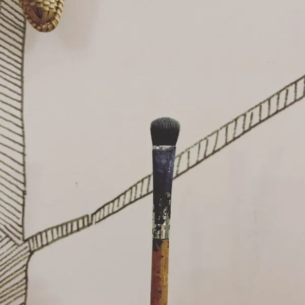 Repaired a paintbrush