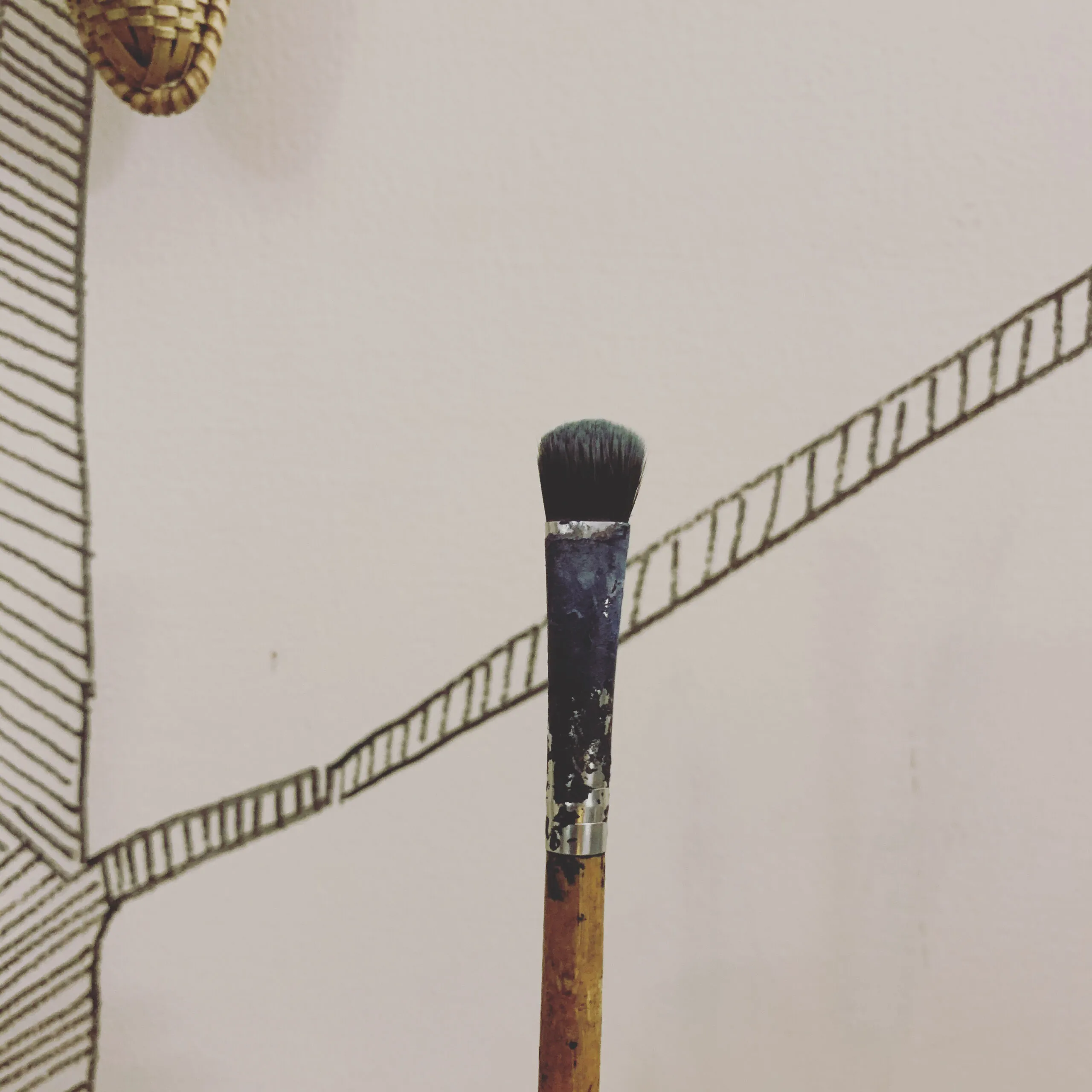 Repaired a paintbrush