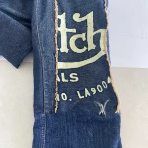 Ripped shorts to trousers