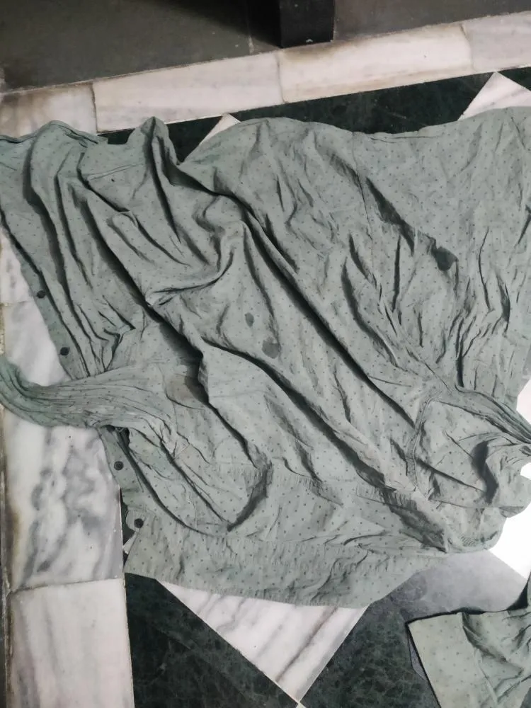 Shirt to sweeping cloth