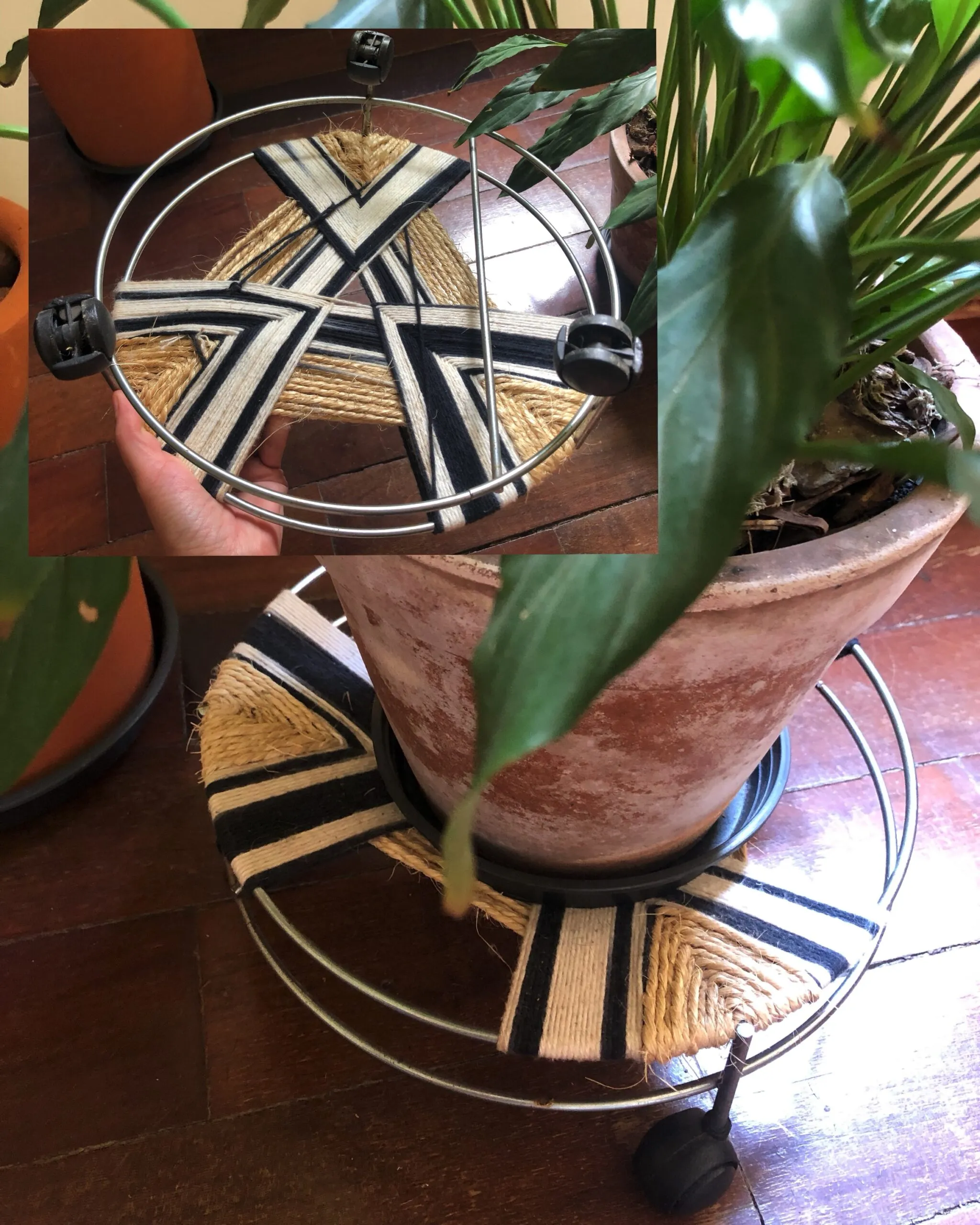 suporte para plantas