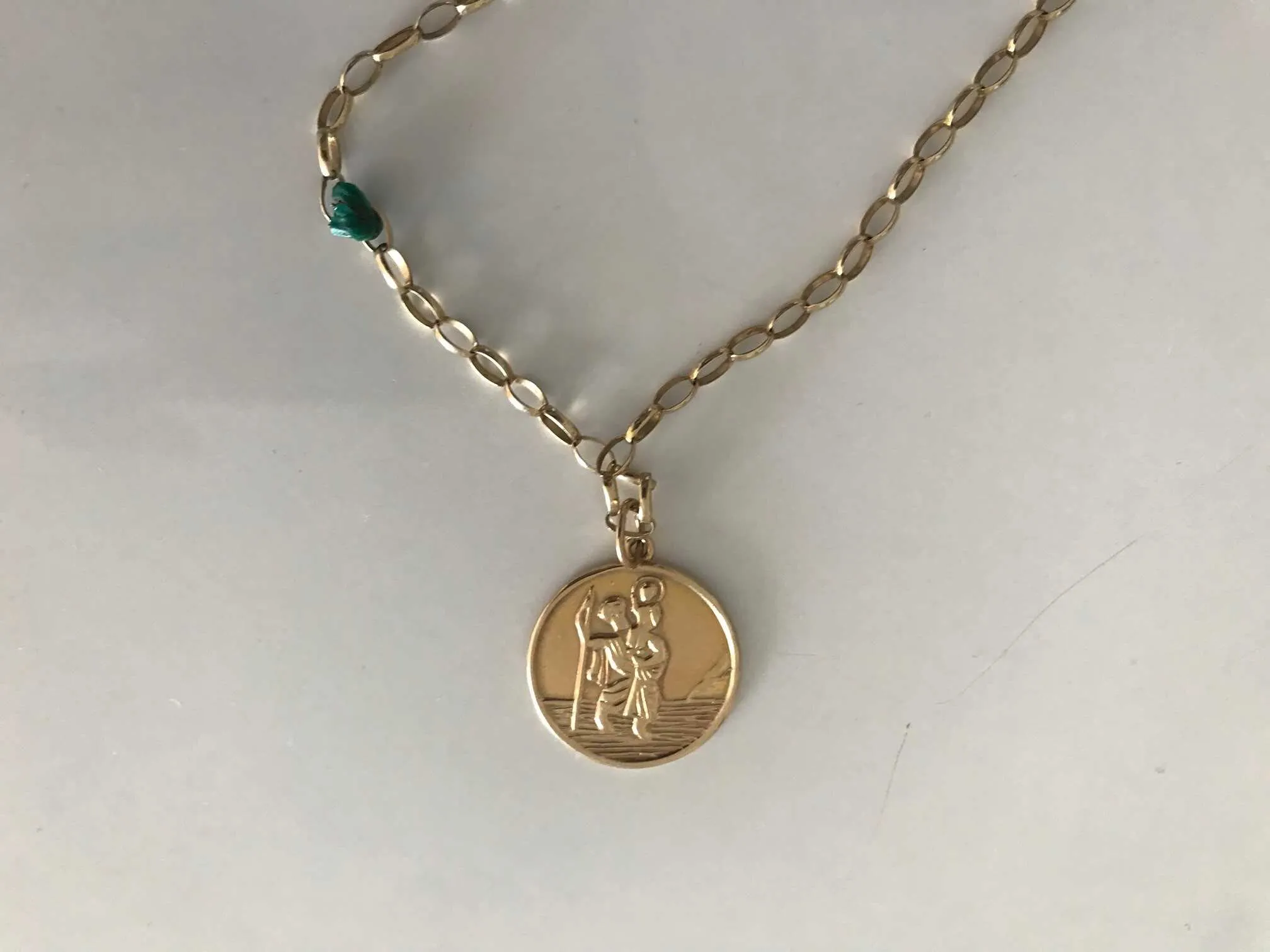 The St Christopher &amp; The bag Tie