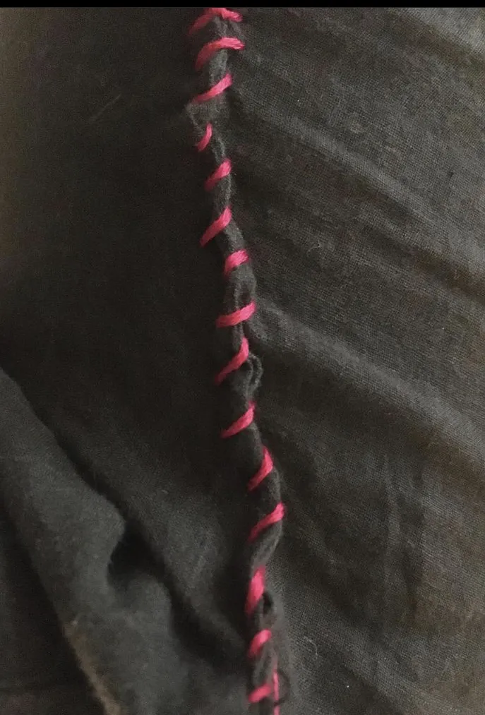 The torn pyjama