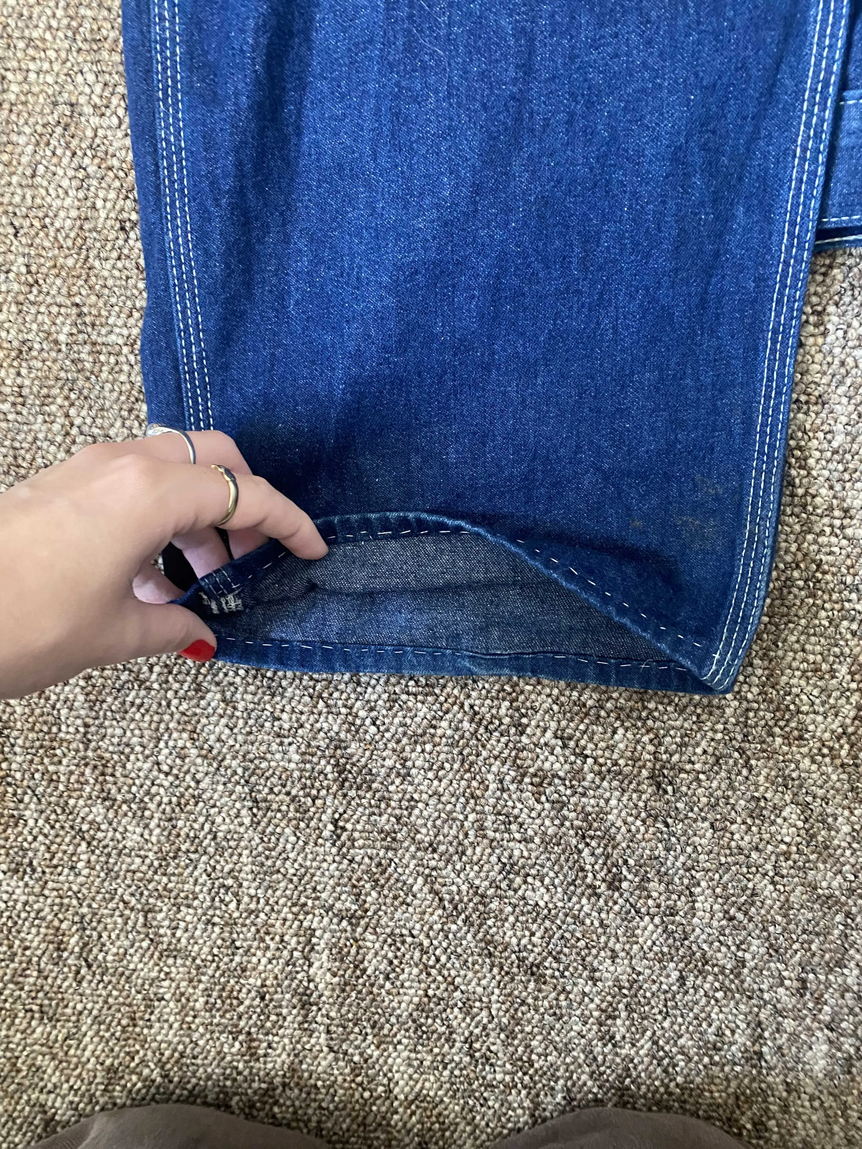 Turning up trousers