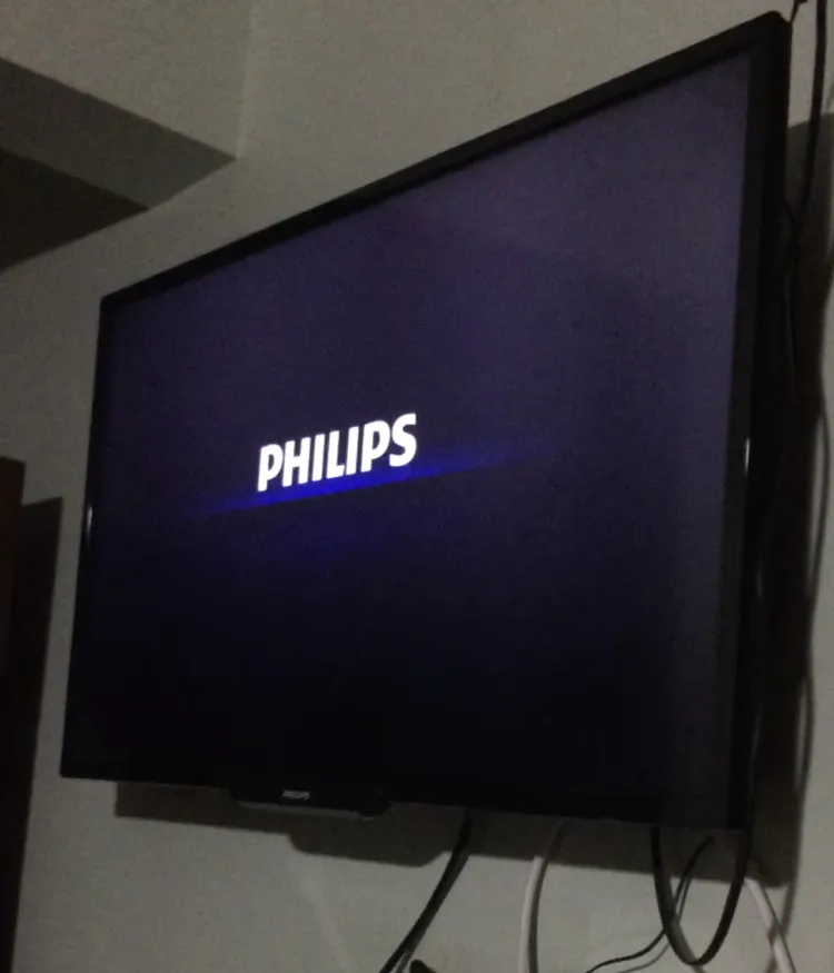 TV queimada
