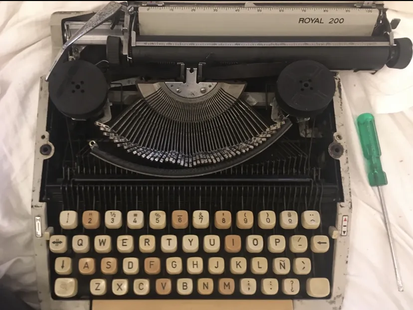 Typewriter ribbons replaced