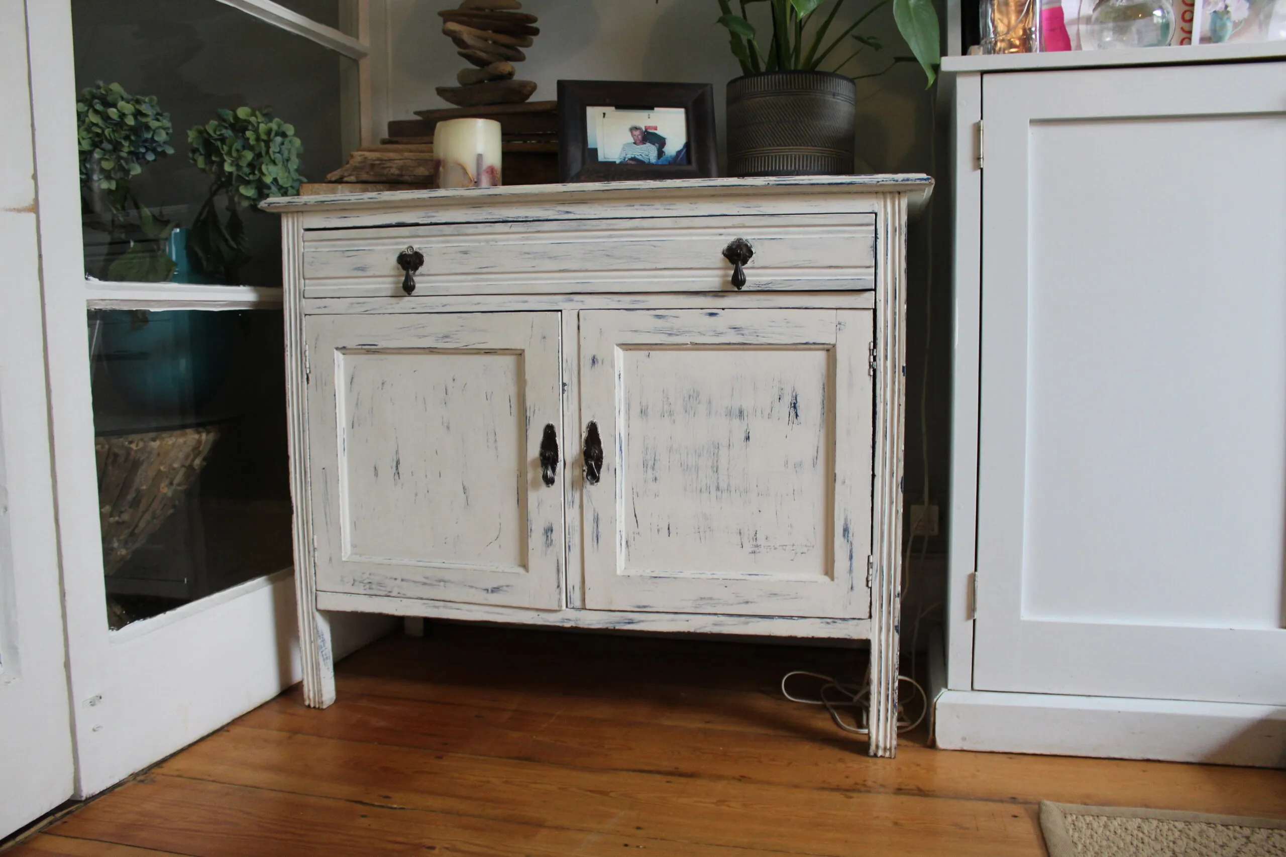 Upcycled cabinet