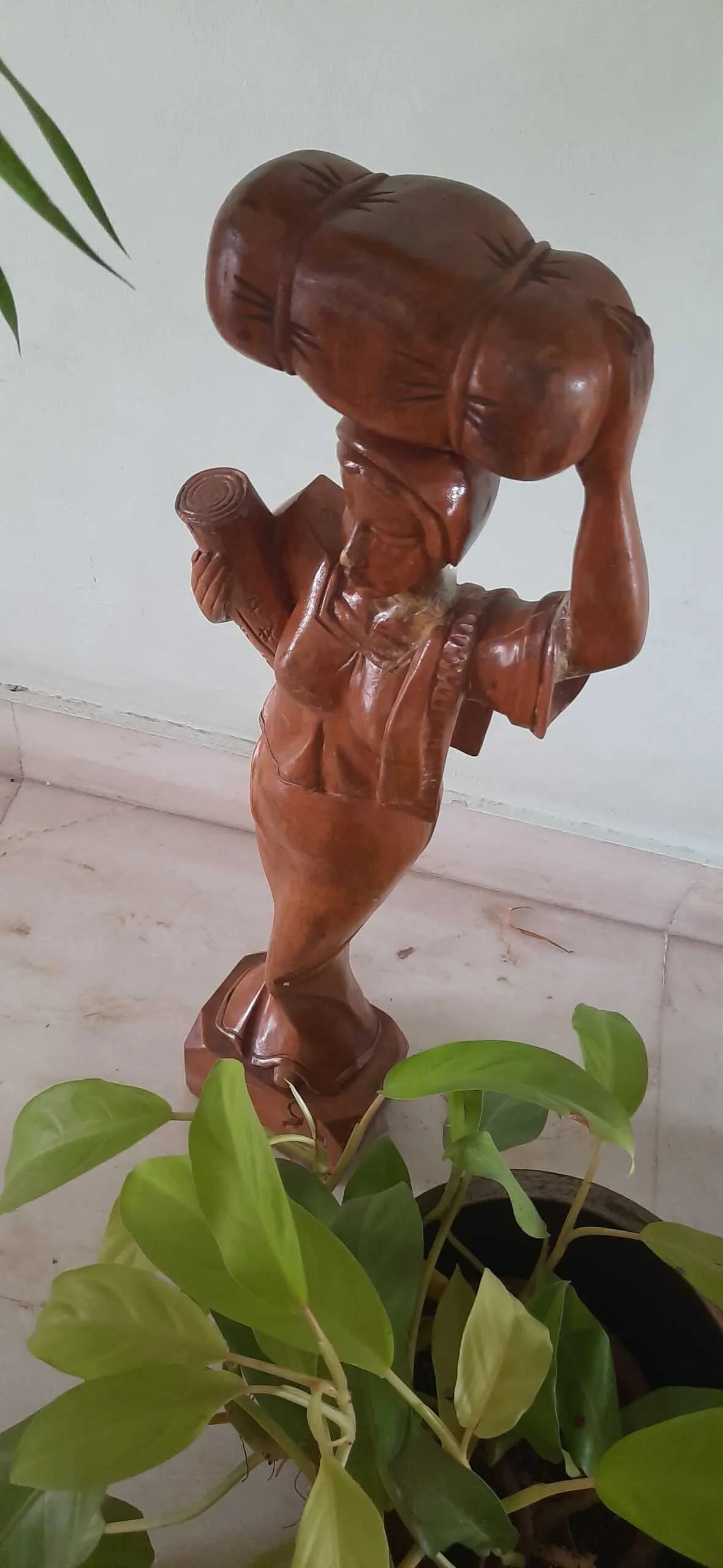 Wooden sculpture